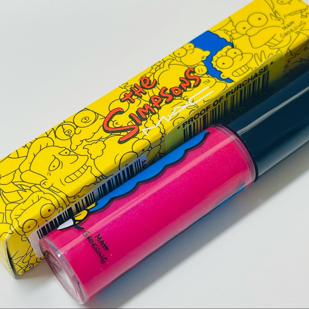 LE Mac “The Simpsons” Lipglass